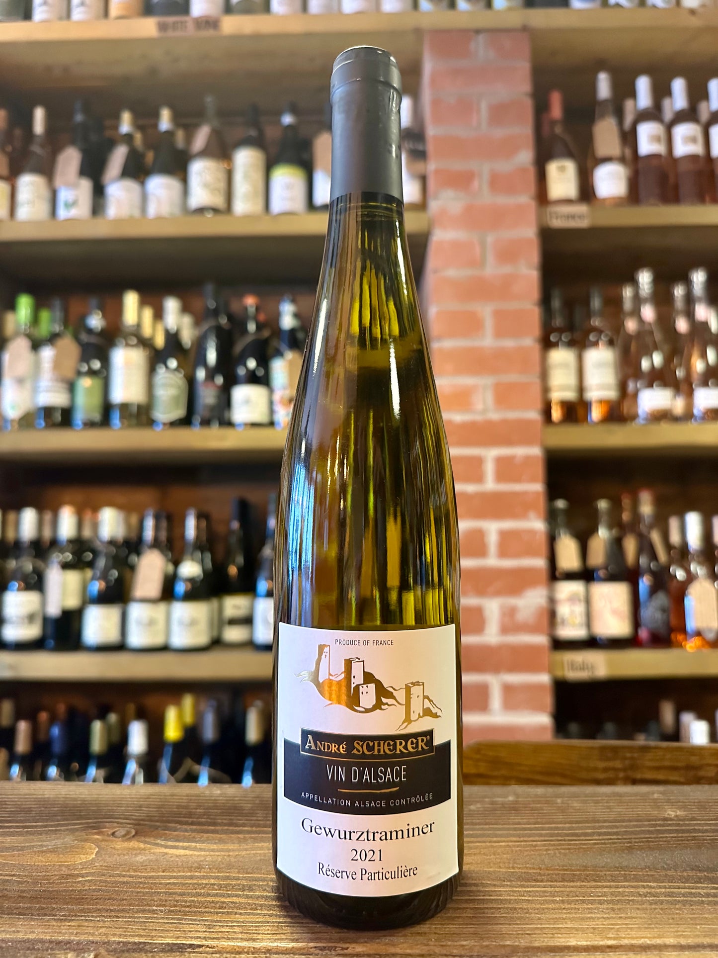 ANDRE SCHERER, GEWURZTRAMINER RESERVE 2021