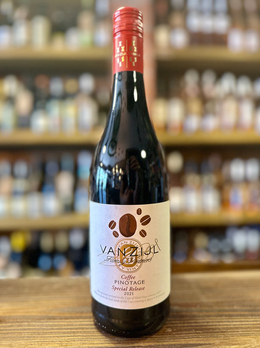 VANZIJL COFFEE PINOTAGE 2021 SPECIAL RELEASE