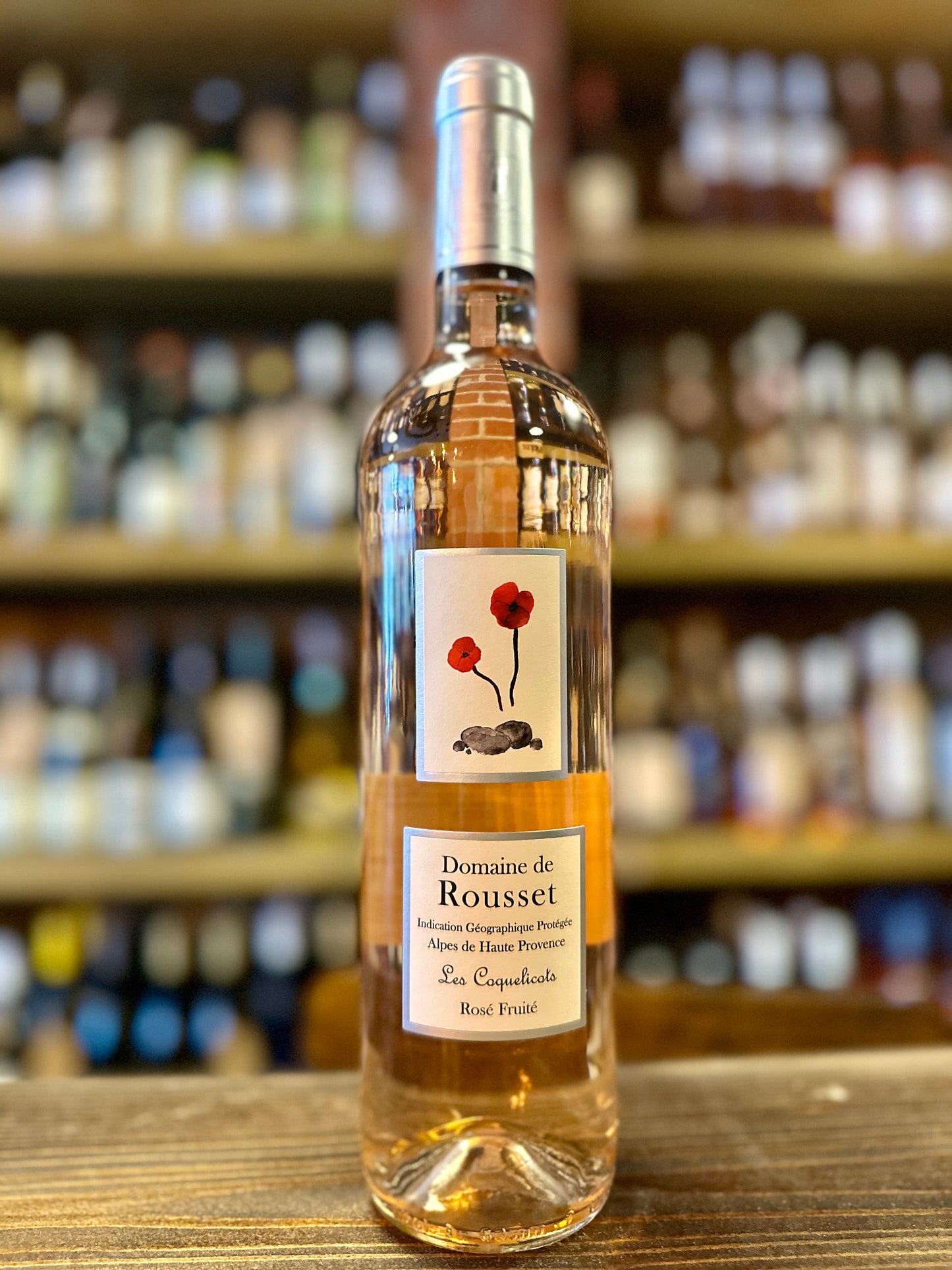 DOMAINE DE ROUSSET ROSE FRUITE LES COQUELICOTS 2022