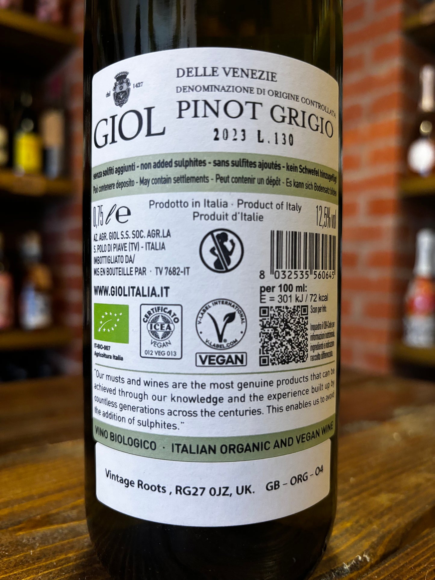 GIOL PINOT GRIGIO