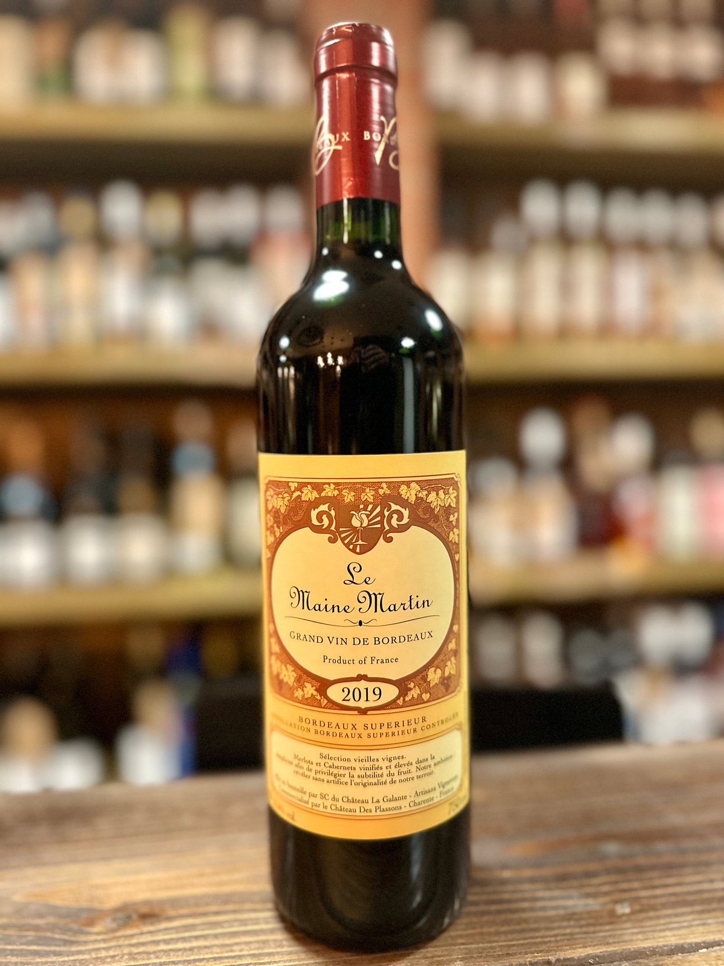 CHATEAU LE MAINE MARTIN BORDEAUX SUPERIEUR 2019