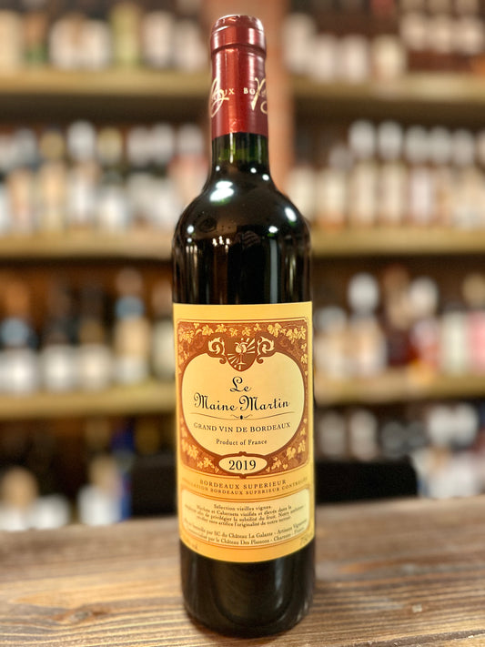 CHATEAU LE MAINE MARTIN BORDEAUX SUPERIEUR 2019