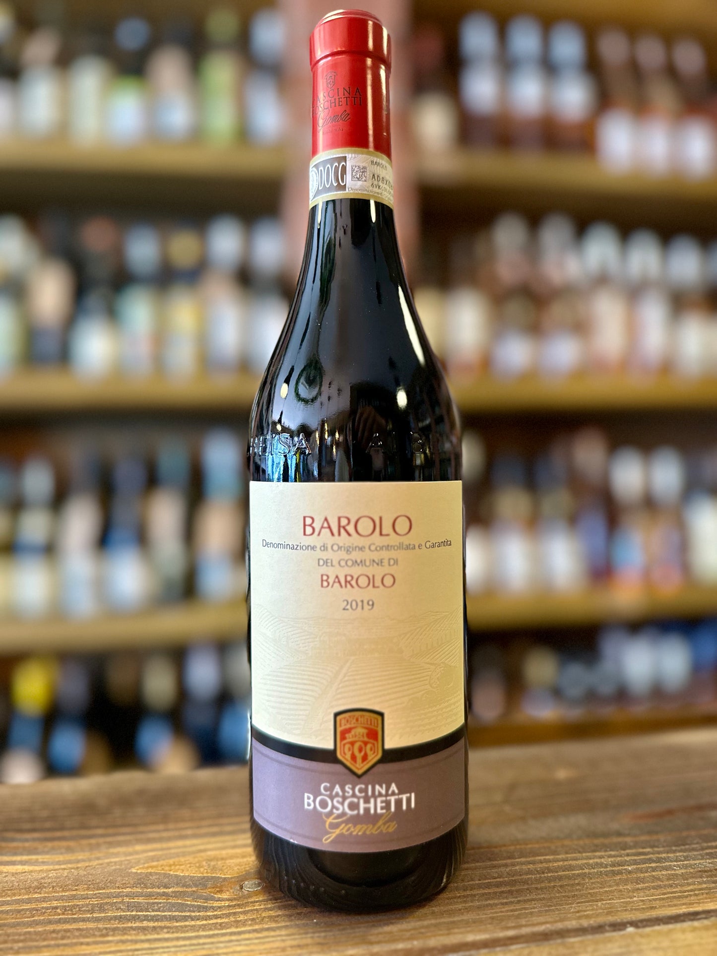 BAROLO DOCG DEL COMUNE DI BAROLO CASCINA BOSCHETTI 2019