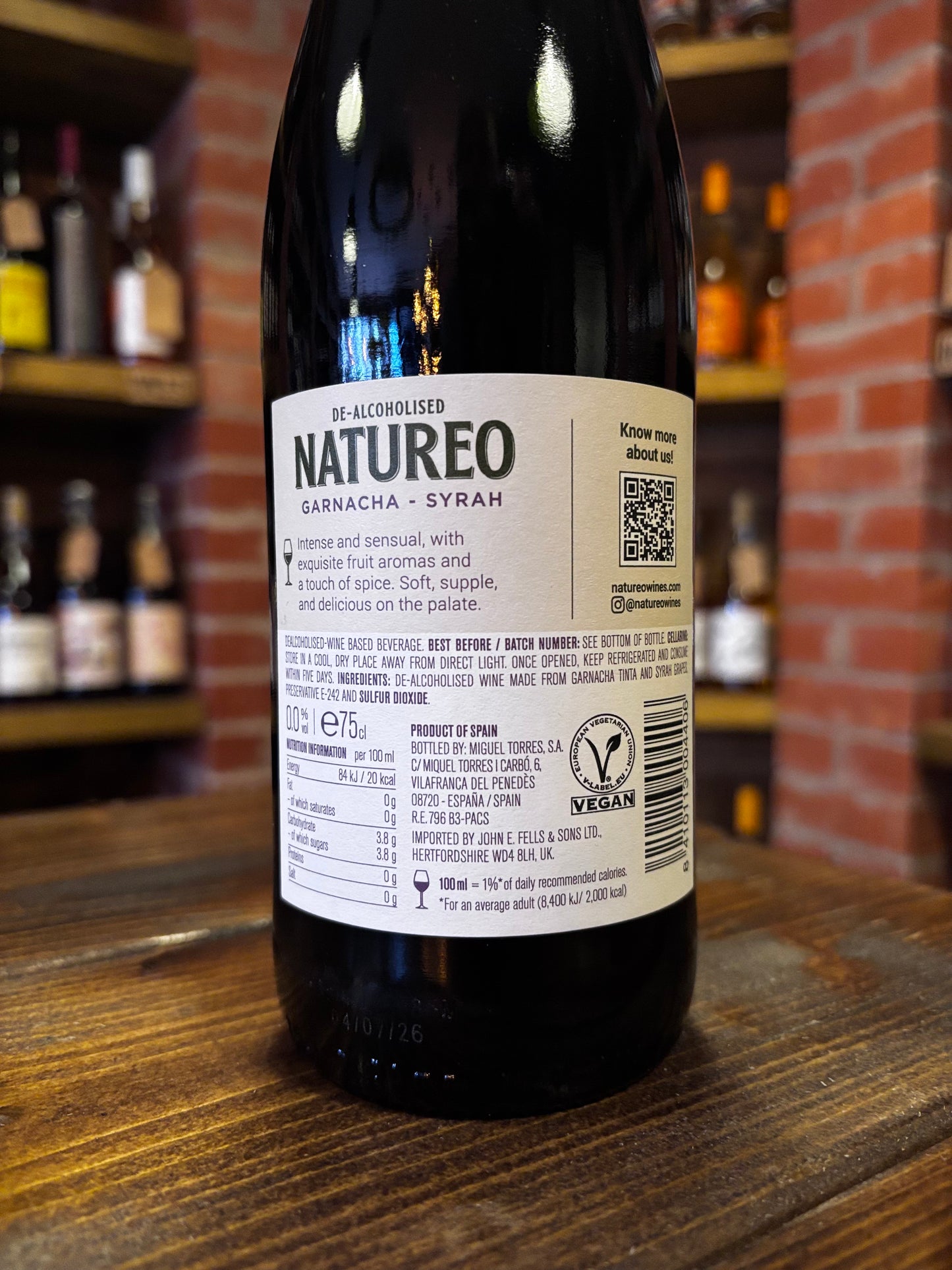 NATUREO DE-ALCOHOLISED GARNACHA, SYRAH 2023