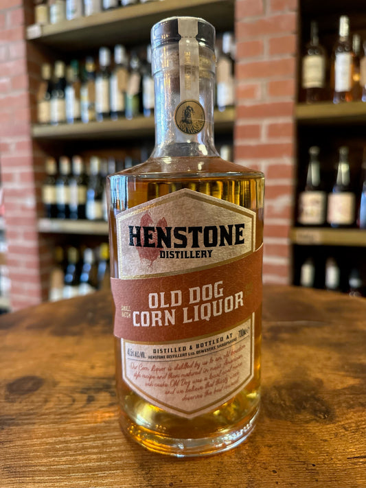 HENSTONE OLD DOG CORN LIQUOR 700 ml